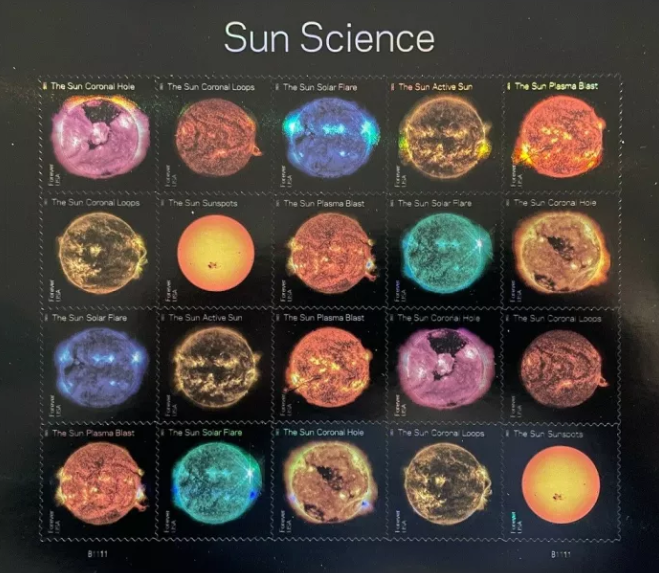 Sun Science Forever First Class Postage Stamps image 0