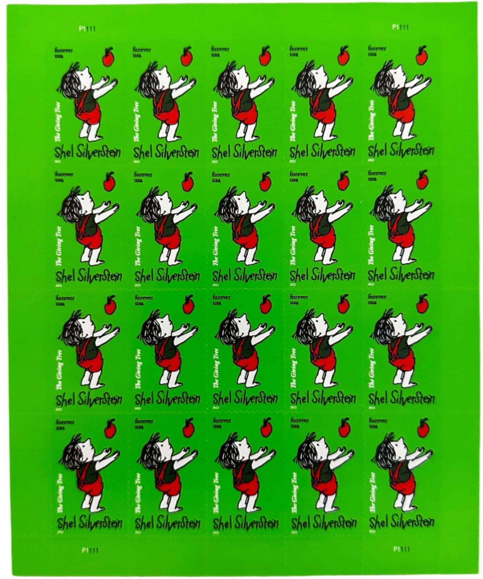 USPS Shel Silverstein USPS Forever Postage Stamps image 1