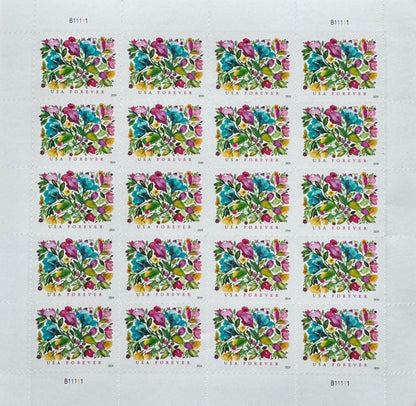 2024 Celebration Blooms Stamps Forever Stamps image 0