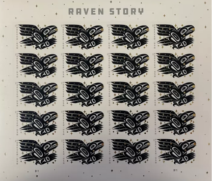 Raven Story Forever First Class Postage Stamps image 0