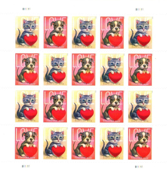 2023 Love Forever First Class Postage Stamps image 0